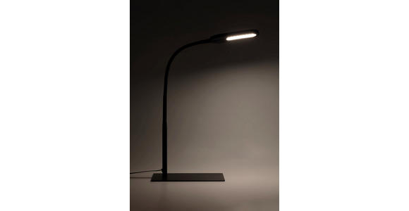 LED-TISCHLEUCHTE 37,5/15/43,5 cm - Schwarz, Basics, Kunststoff/Metall (37,5/15/43,5cm) - Novel