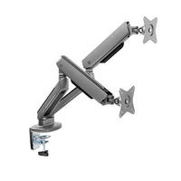 MONITOR-HALTERUNG Metall, Kunststoff Dunkelgrau  - Dunkelgrau, Design, Kunststoff/Metall (105/62,2/15,2cm) - Boxxx