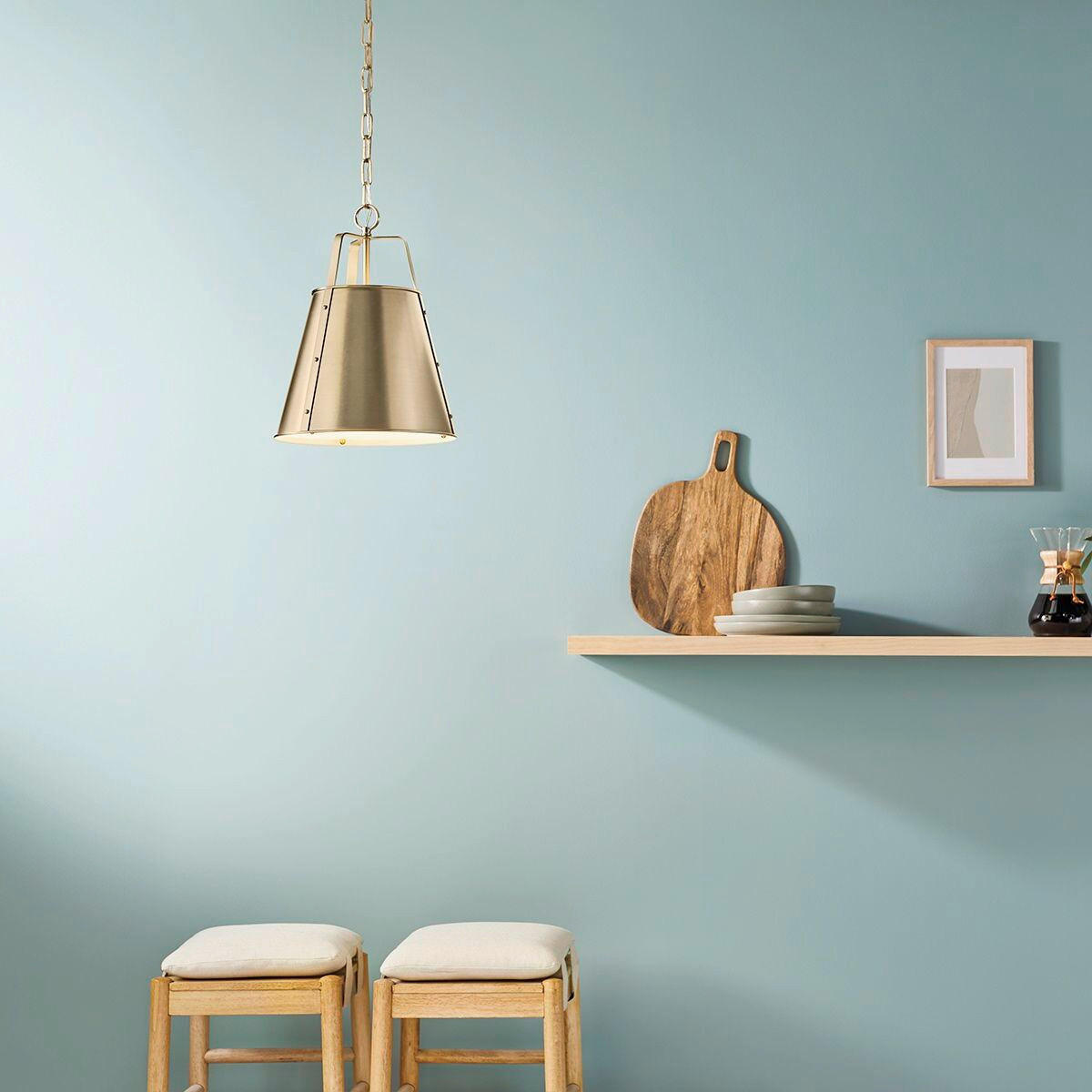 HÄNGELEUCHTE Kichler 57,2/45,7 cm  - Champagner, Design, Metall (57,2/45,7cm) - Elstead Lighting