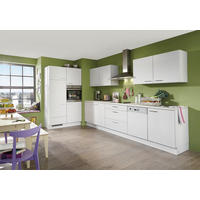 EINBAUKÜCHE 615  - Weiß, Design, Holzwerkstoff - Celina