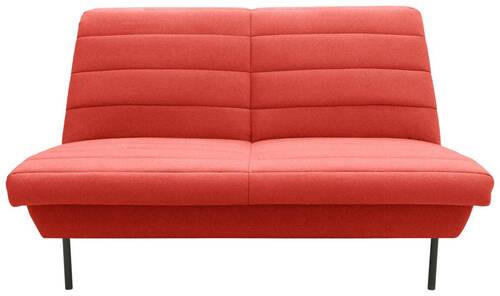 2-SITZER-SOFA Orange  - Schwarz/Orange, Design, Textil/Metall (145/92/103cm) - LOOKS by W.Joop