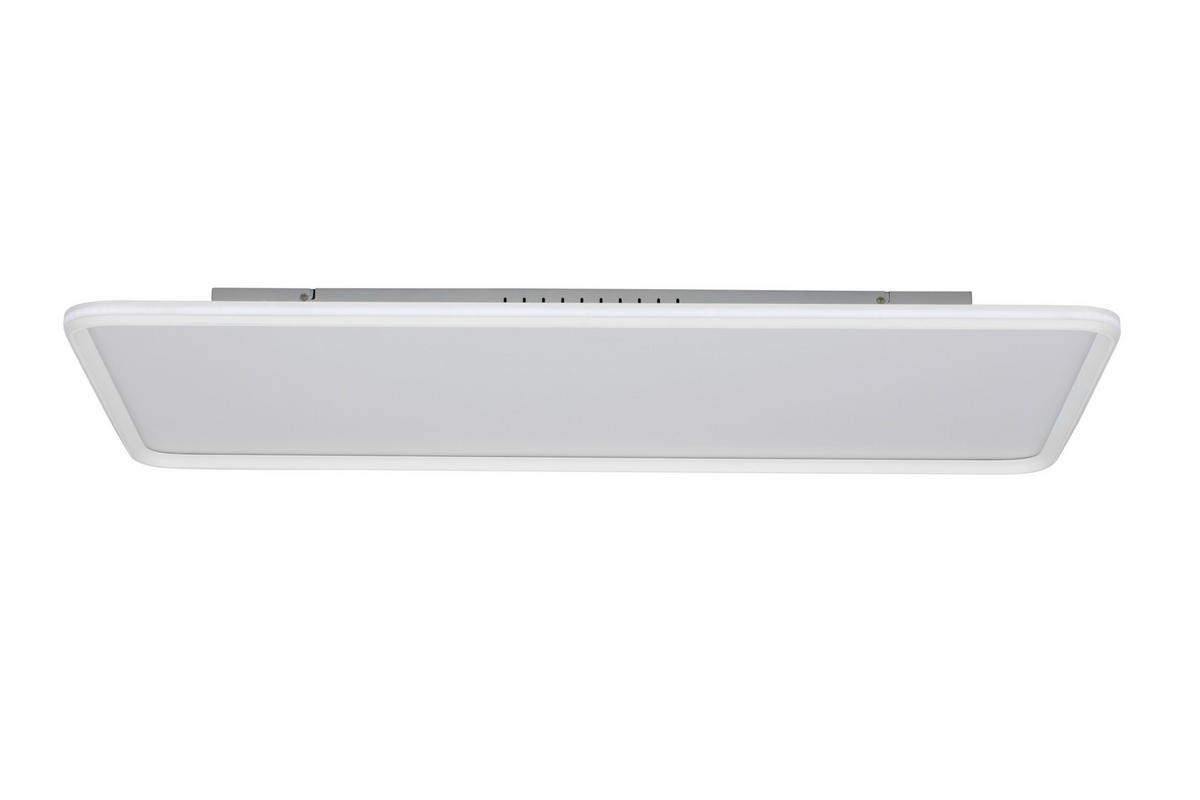 LED-DECKENLEUCHTE Bosona 110/60/7 cm  - Weiß, Basics, Kunststoff/Metall (110/60/7cm) - Novel