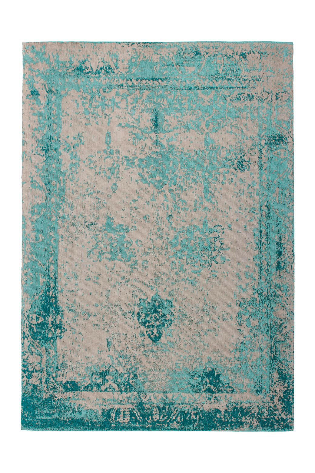 LÄUFER 80/150 cm Nostalgia 285 Türkis Türkis  - Türkis, KONVENTIONELL, Textil (80/150cm)