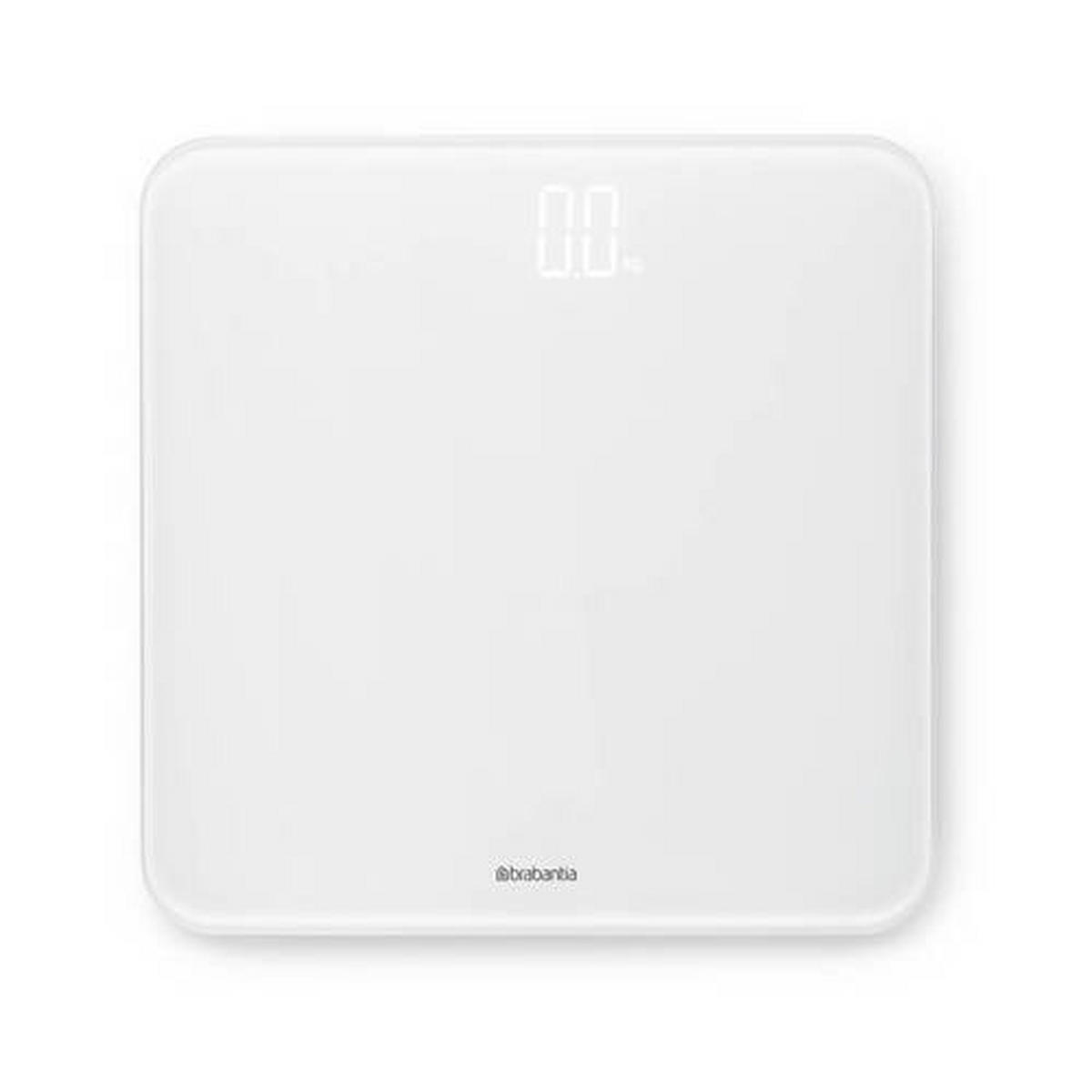 OSEBNA TEHTNICA - bela, Basics, umetna masa/steklo (30/2.4/30cm) - Brabantia