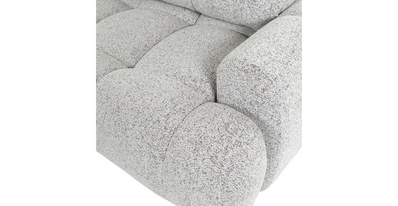 ECKSOFA Greige Flachgewebe - Greige/Schwarz, KONVENTIONELL, Kunststoff/Textil (175/276cm) - Carryhome