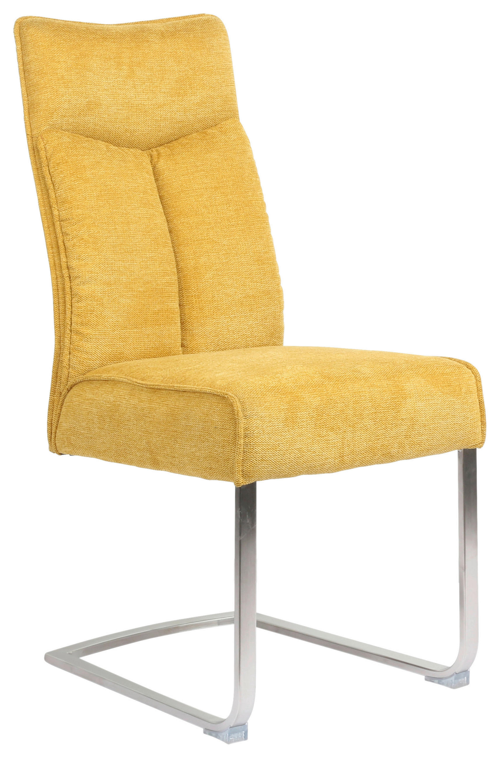 Novel HOUPACÍ ŽIDLE, žlutá, barvy nerez oceli