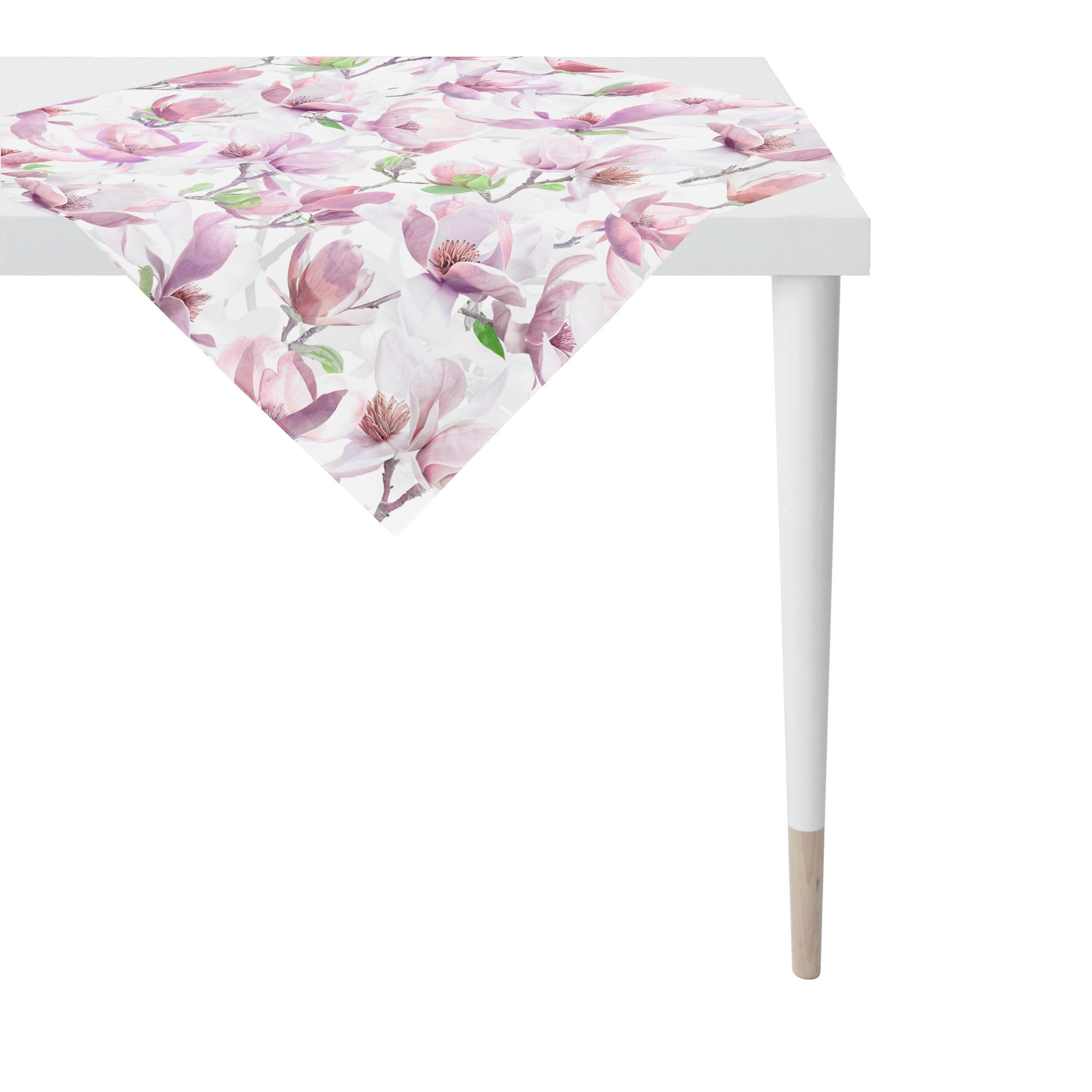 TISCHDECKE Springtime  88/88 cm  - Rosa, Basics, Textil (88/88cm) - Esposa