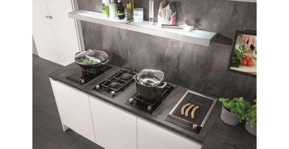 Einbauküche LUXOR individuell planbar - Holzwerkstoff - Vertico