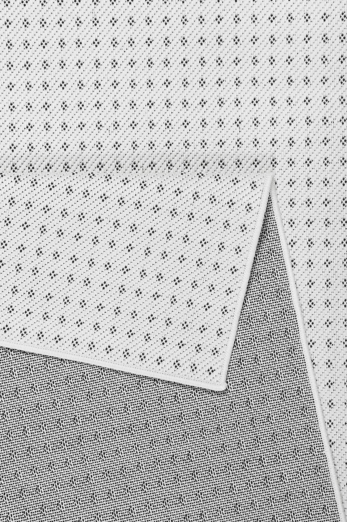 OUTDOORTEPPICH 133/200 cm Monroe Weiß  - Weiß, KONVENTIONELL, Textil (133/200cm) - Esprit