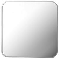 NÁSTENNÉ ZRKADLO 50/50 cm - strieborná, Basics, kov/sklo (50/50cm) - Ambia Home