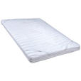 TOPPER 120/200 cm Höhe ca. 8 cm  - Weiß, KONVENTIONELL, Textil (120/200cm) - Sleeptex