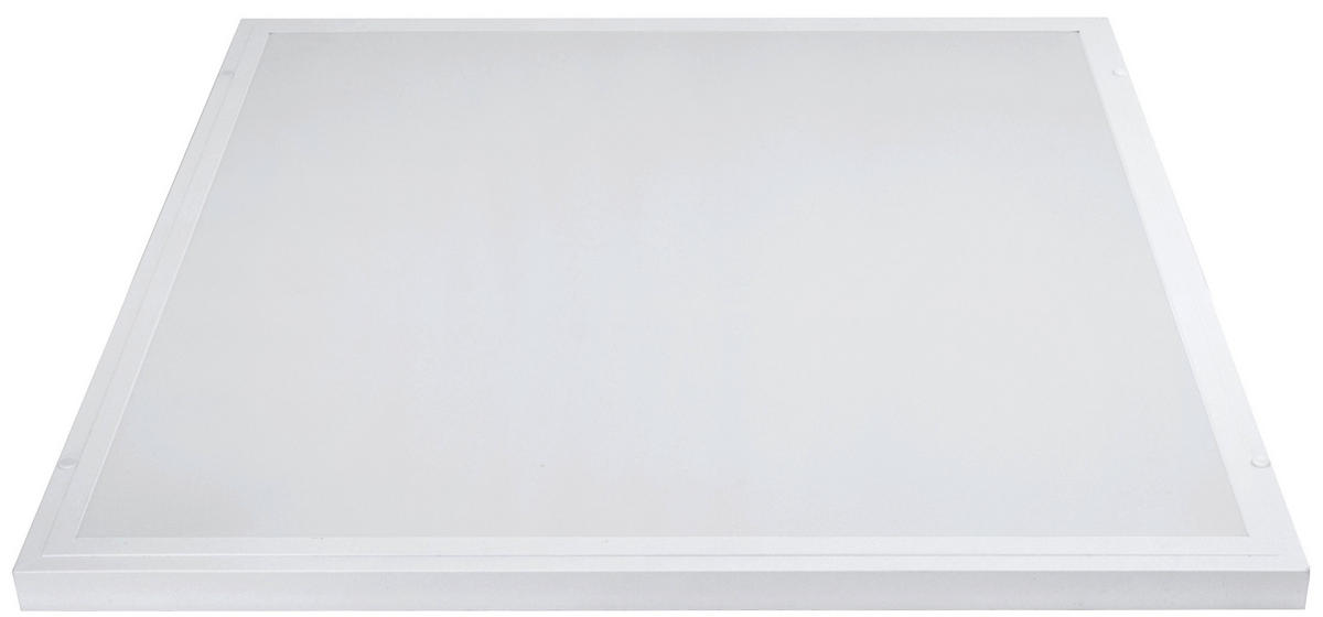 LED-DECKENLEUCHTE NAVIA 64/64/3 cm  - Weiß, Design, Metall (64/64/3cm)