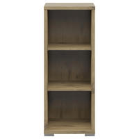 AKTENREGAL Eichefarben  - Eichefarben/Silberfarben, KONVENTIONELL, Holzwerkstoff/Kunststoff (43/107,2/39,5cm) - Voleo
