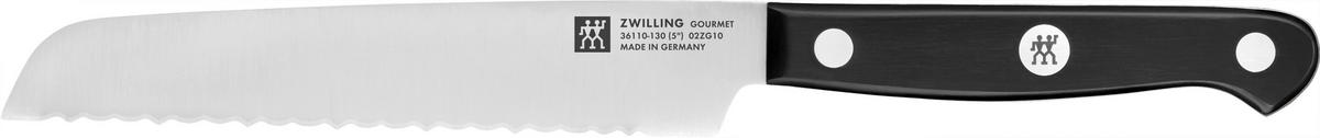 MESSERBLOCK ZWILLING GOURMET 7-teilig  - Eschefarben, Basics, Metall - Zwilling