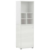 AKTENSCHRANK 50,9/165,2/41 cm  - Weiß, MODERN, Holzwerkstoff (50,9/165,2/41cm) - MID.YOU