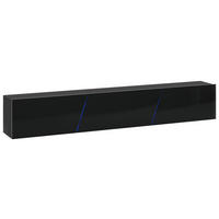LOWBOARD SLANT  in 240/40/35 cm  - Schwarz, Design, Holzwerkstoff/Kunststoff (240/40/35cm) - Livetastic