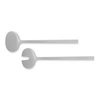 SALATBESTECK LENORA  - Edelstahlfarben, KONVENTIONELL, Metall (30/8,4/1,5cm) - Zack