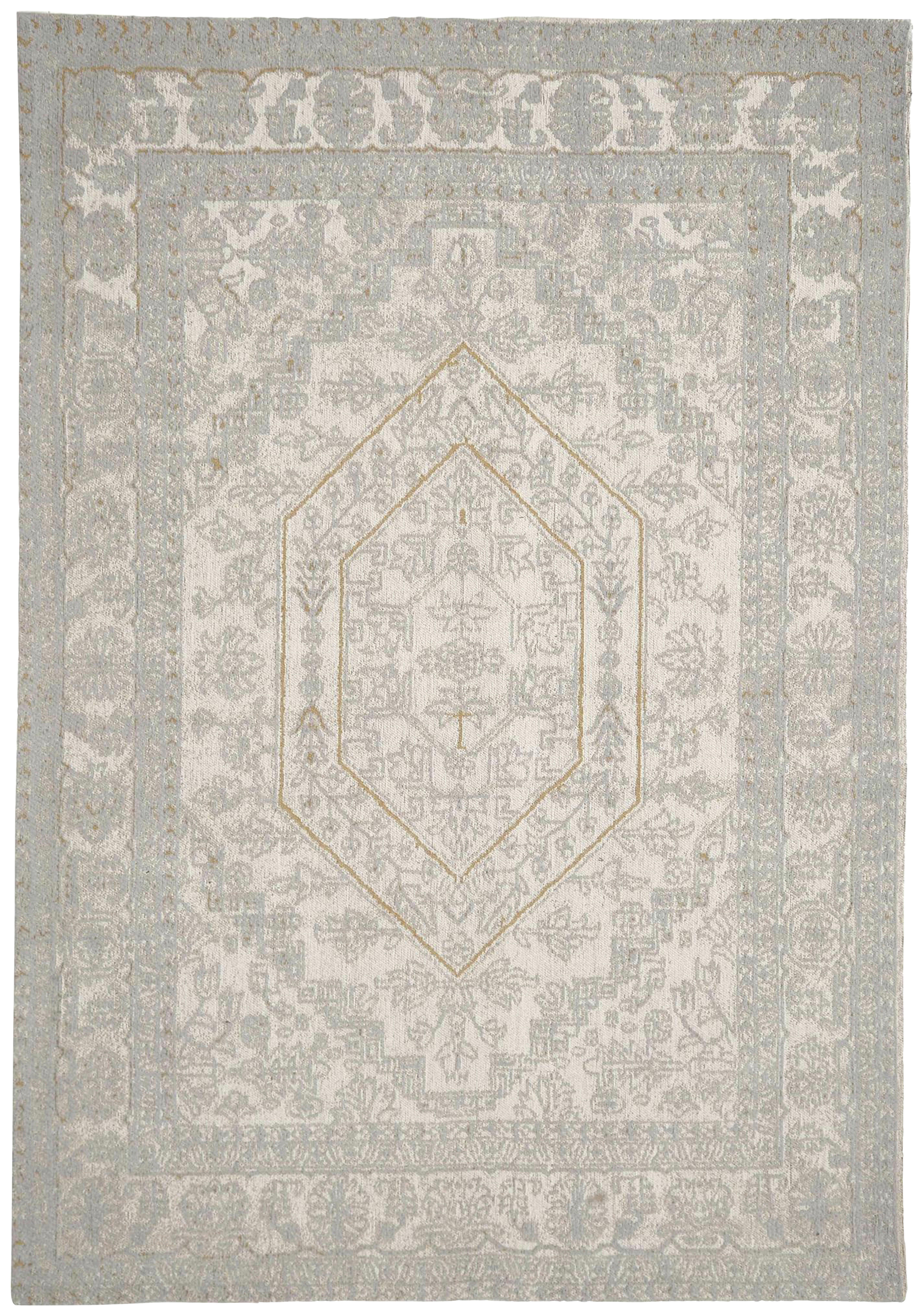 TEPPICH 160/230 cm  - Blau/Weiß, Basics, Textil (160/230cm)
