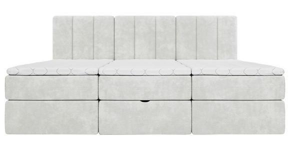 FAMILIENBETT - Creme/Schwarz, Design, Holzwerkstoff/Kunststoff (270/200cm) - Esposa