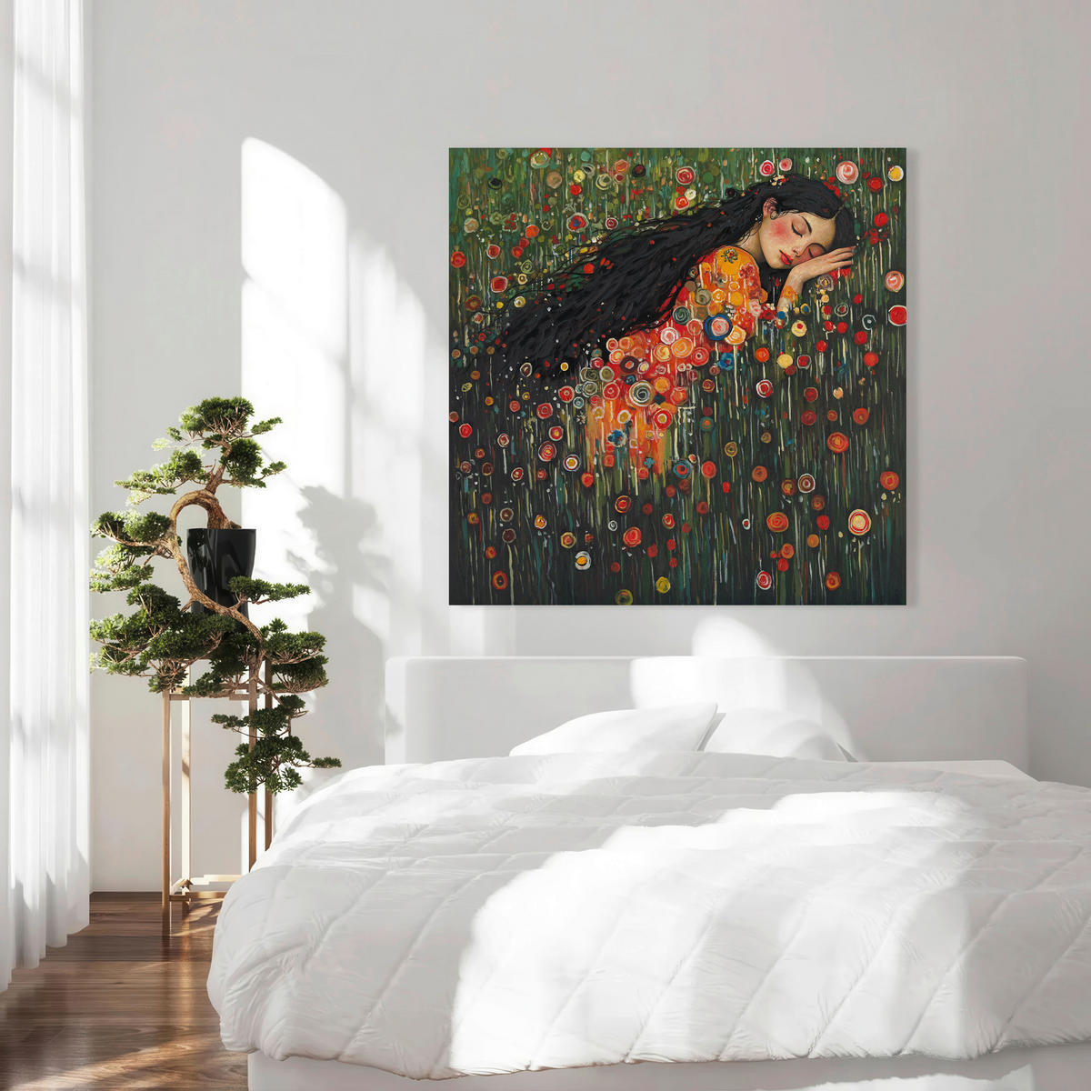 LEINWANDBILD 100/100 cm  - Multicolor, Basics, Holz/Kunststoff (100/100cm) - Monee