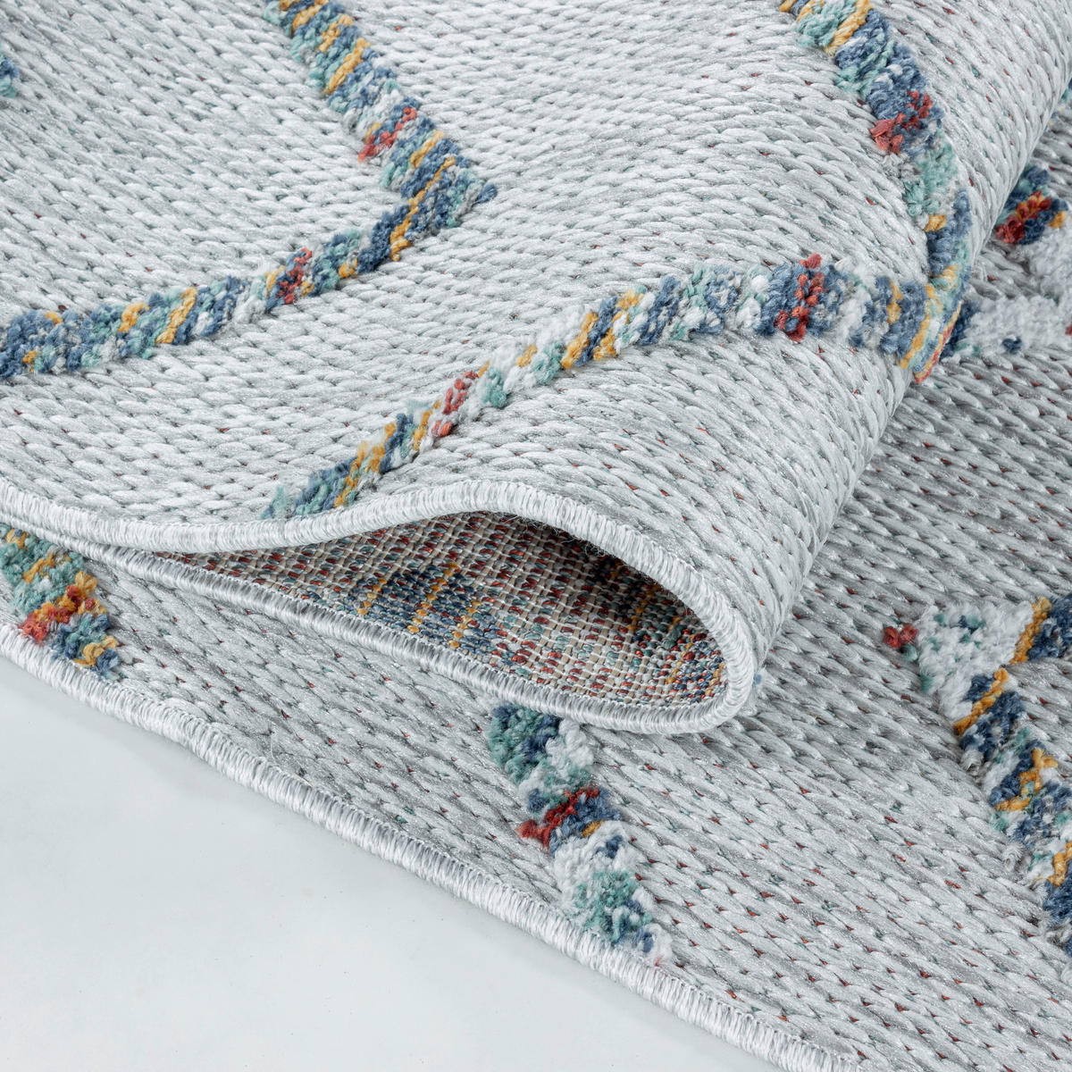 FLACHWEBETEPPICH 200/290 cm Bahama Multicolor  - Multicolor, Design, Textil (200/290cm) - Novel