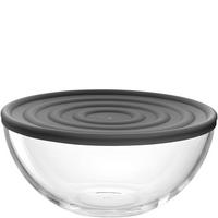 SCHALE CUCINA   - Klar/Grau, Basics, Glas/Kunststoff (28/14/28cm) - Leonardo