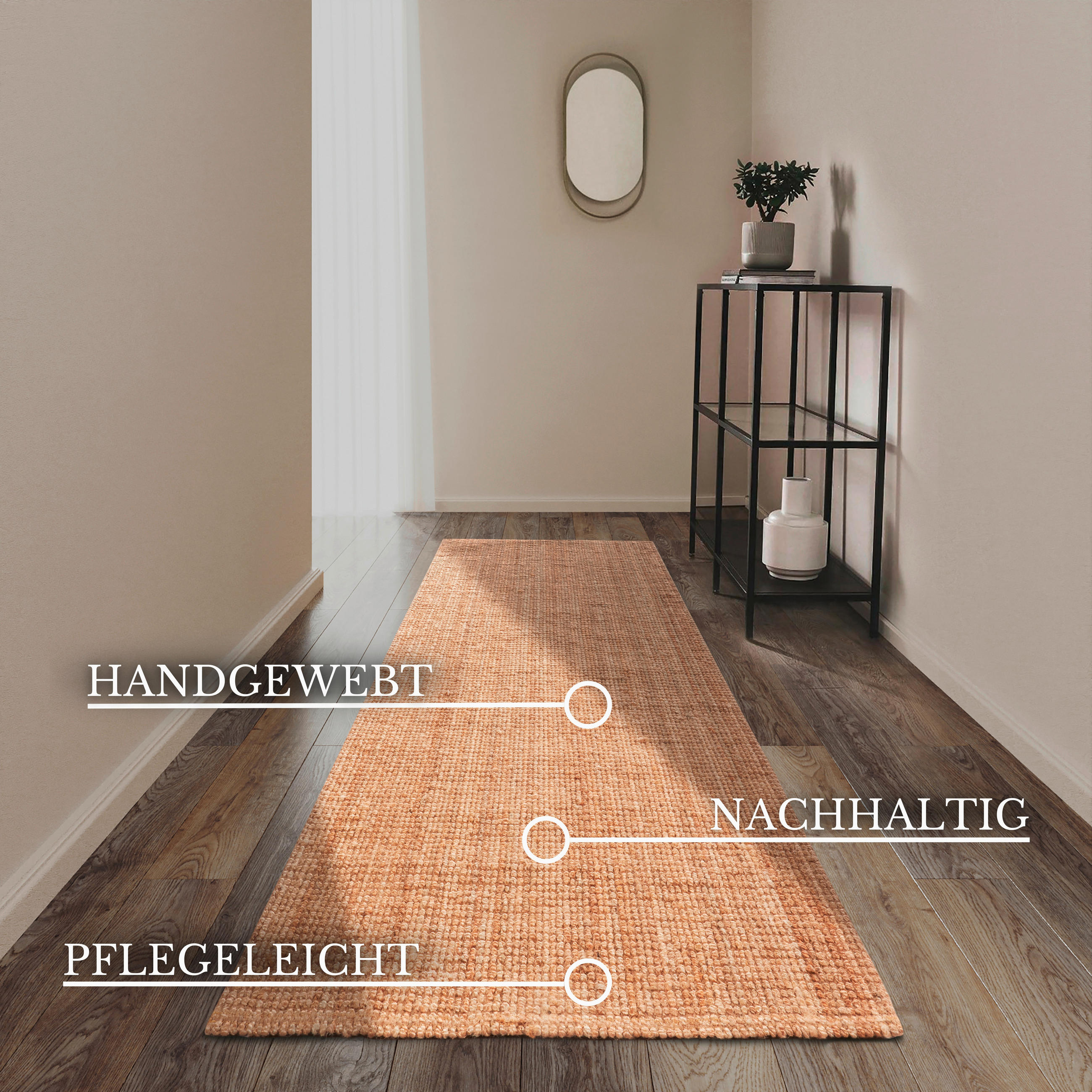 LÄUFER 80/200 cm Kollektion 1791  - Honig, Basics, Textil (80/200cm) - Villeroy & Boch