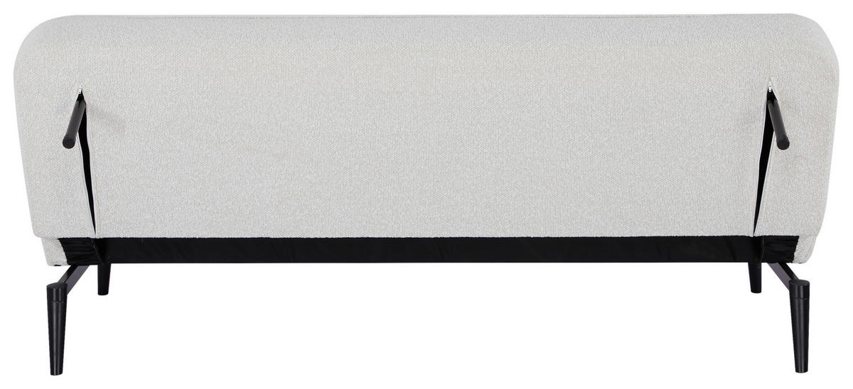 SCHLAFSOFA in Holz, Textil Beige  - Beige/Schwarz, Design, Holz/Textil (192/82/90cm) - Livetastic
