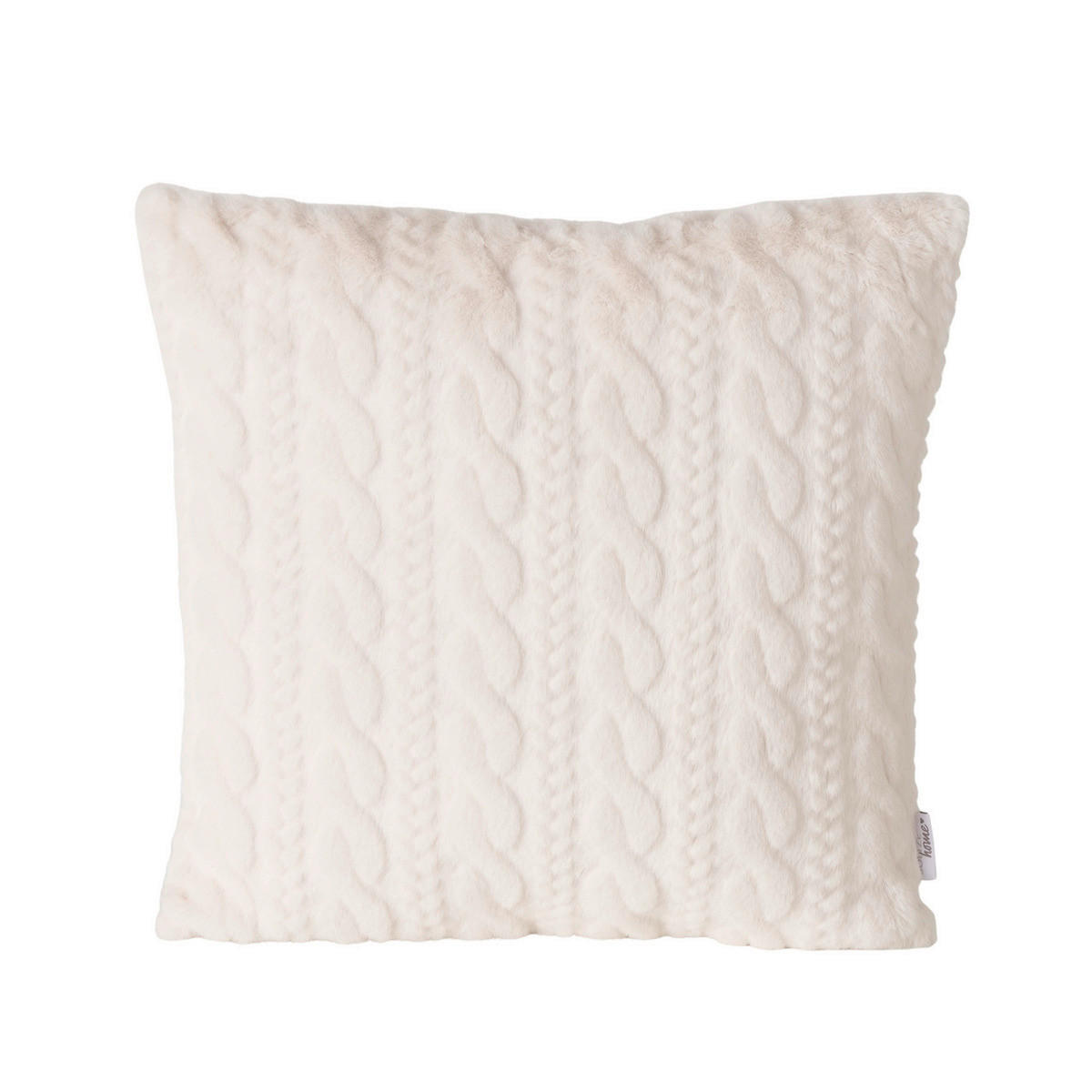 ZIERKISSEN    - Weiss/Creme, Basics, Textil (45/45/10cm)