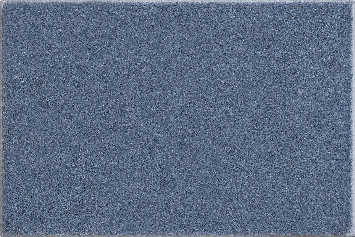 BADTEPPICH Concordia Blau 80/140 cm  - Blau, Basics, Kunststoff/Textil (80/140cm) - Grund