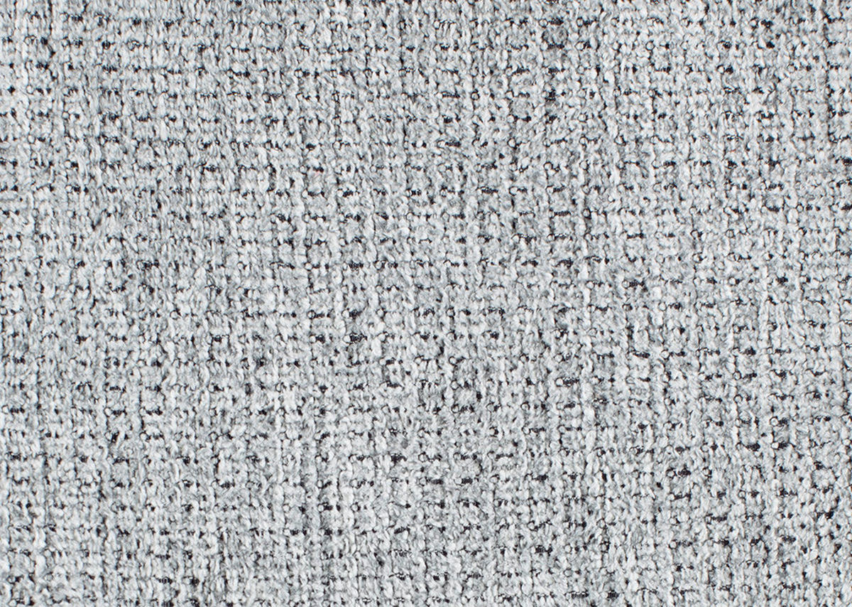 WOHNLANDSCHAFT Flachgewebe Alufarben  - Schwarz/Alufarben, Konventionell, Textil/Metall (215/333/174cm) - Beldomo System
