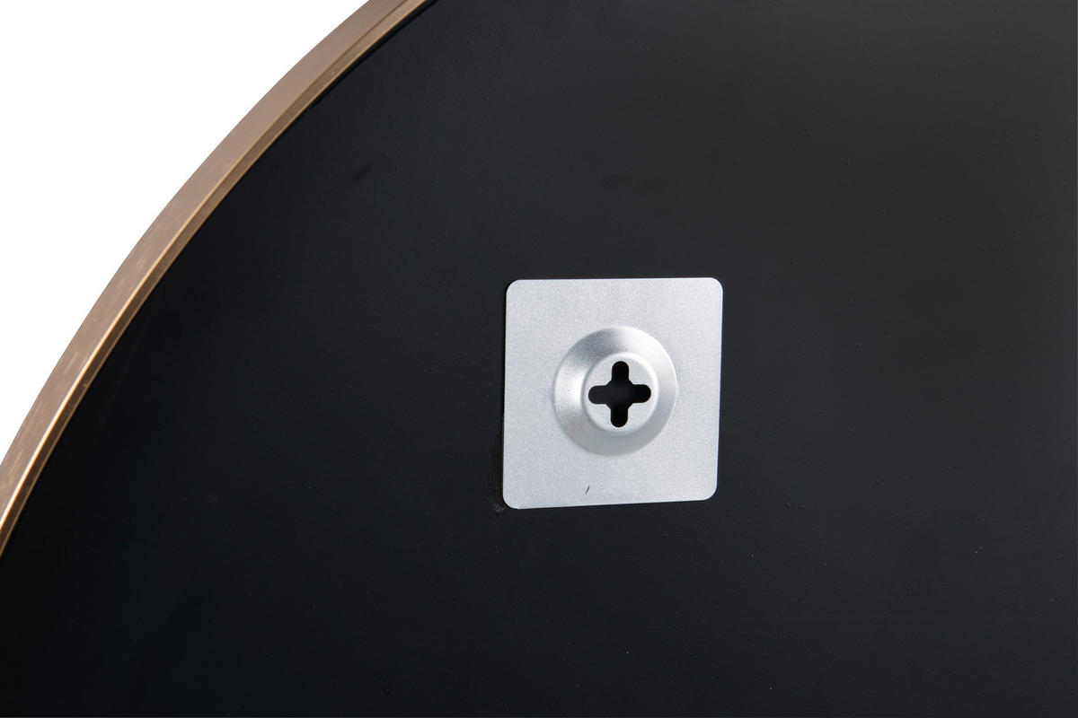 WANDSPIEGEL Goldfarben  - Goldfarben, Trend, Glas/Metall (70/70/3cm) - Boxxx