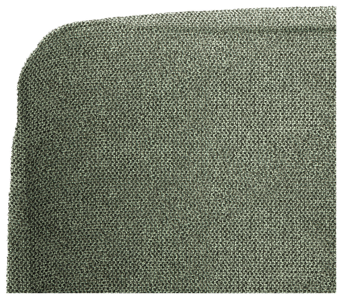 ECKSOFA in Flachgewebe Olivgrün  - Chromfarben/Olivgrün, Design, Textil/Metall (276/200cm) - Hom`in