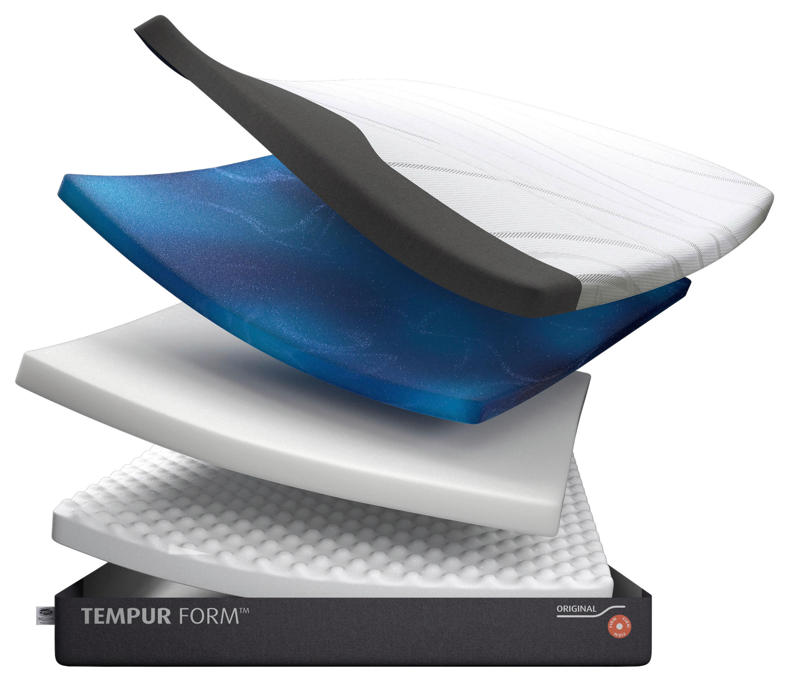 MATRAC - Basics, textil (160/200cm) - Tempur