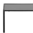 KONSOLENTISCH Schwarz  - Schwarz, Basics, Holzwerkstoff/Metall (99,4/32,4/79cm) - Xora