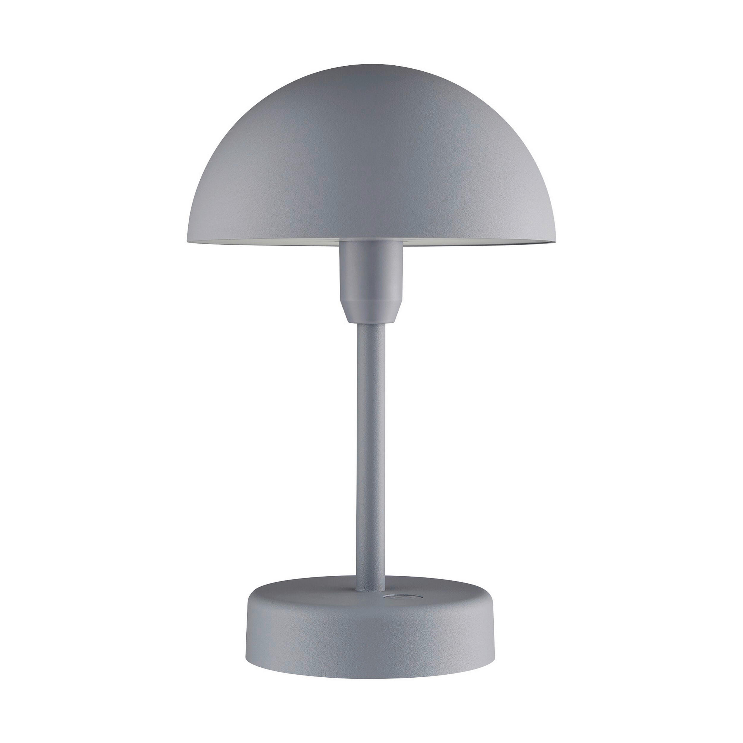 Nordlux Akku-Tischleuchte Grau 25 cm