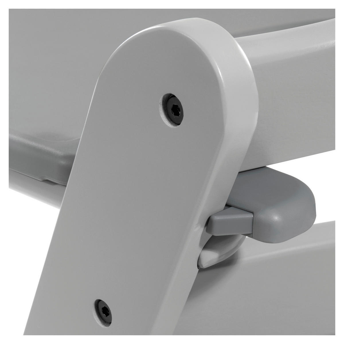 ESS- UND SPIELBRETT ALPHA CLICK TRAY  - Grau, Basics, Kunststoff (46/44/3,5cm) - Hauck