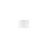 LED-WANDLEUCHTE Wall 10/10 cm   - Weiß, Design, Metall (10/10cm) - Fischer & Honsel
