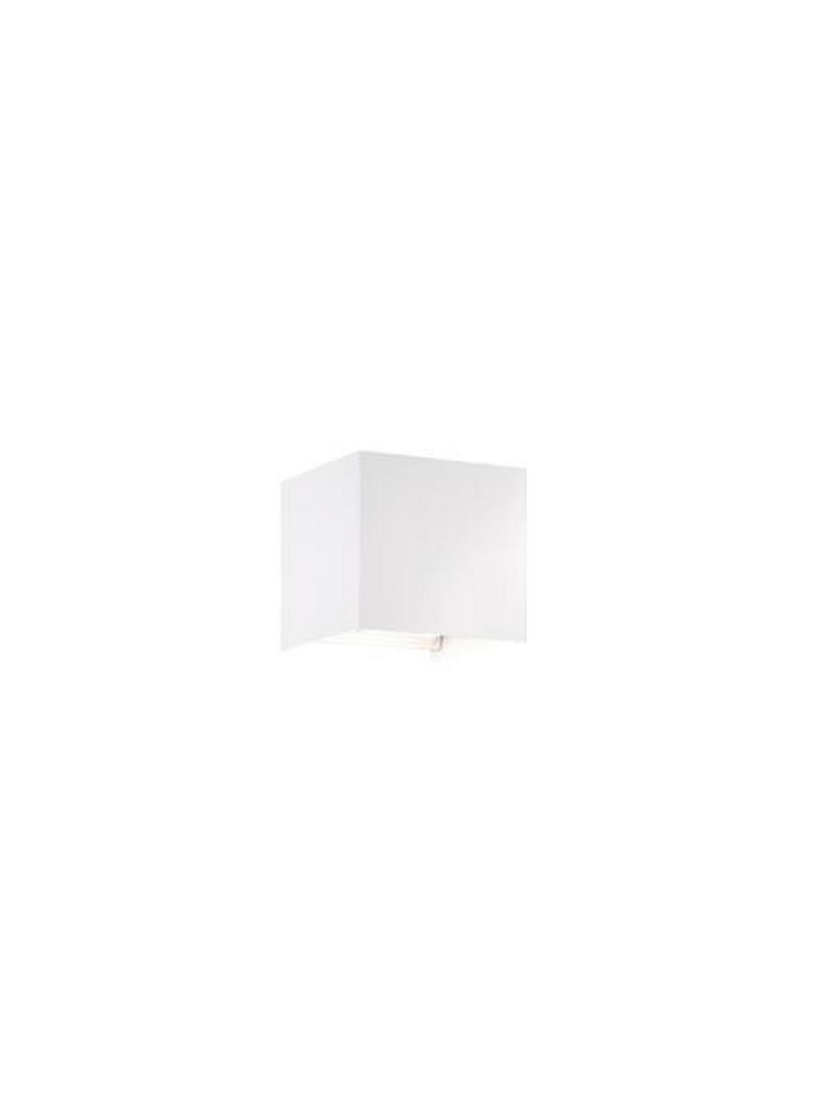 LED-WANDLEUCHTE - Weiss, Design, Metall (10/10cm) - Fischer & Honsel