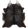 RINDERFELL 160/250 cm Schwarz  - Schwarz, Basics, Leder/Fell (160/250cm) - Linea Natura