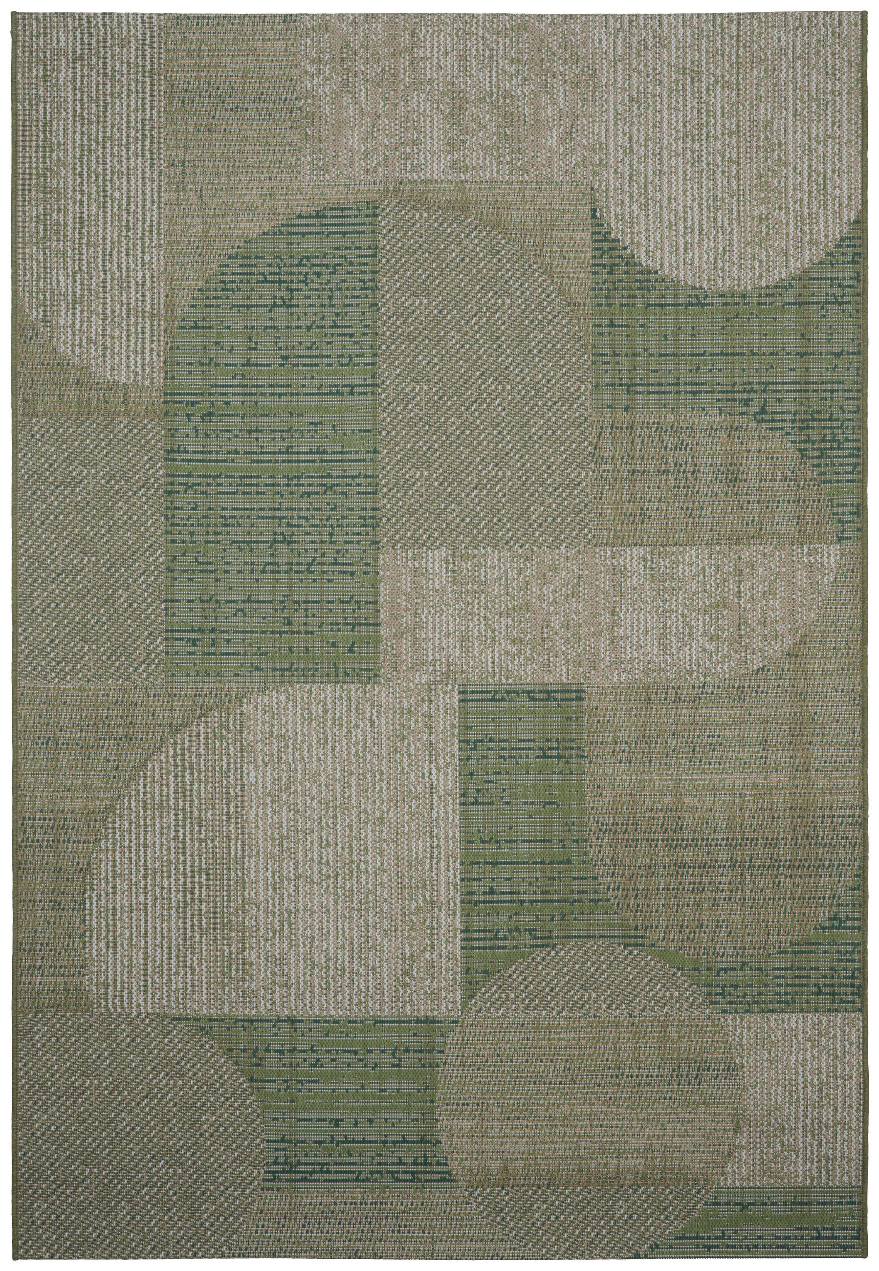 OUTDOORTEPPICH 120/170 cm Woody  - Grün, Design, Textil (120/170cm) - Novel