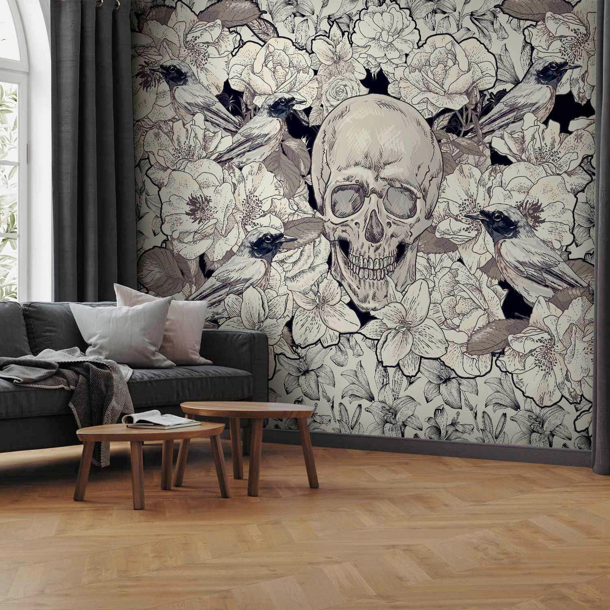 FOTOTAPETE  - Beige/Grau, LIFESTYLE, Textil (100/70cm) - artgeist