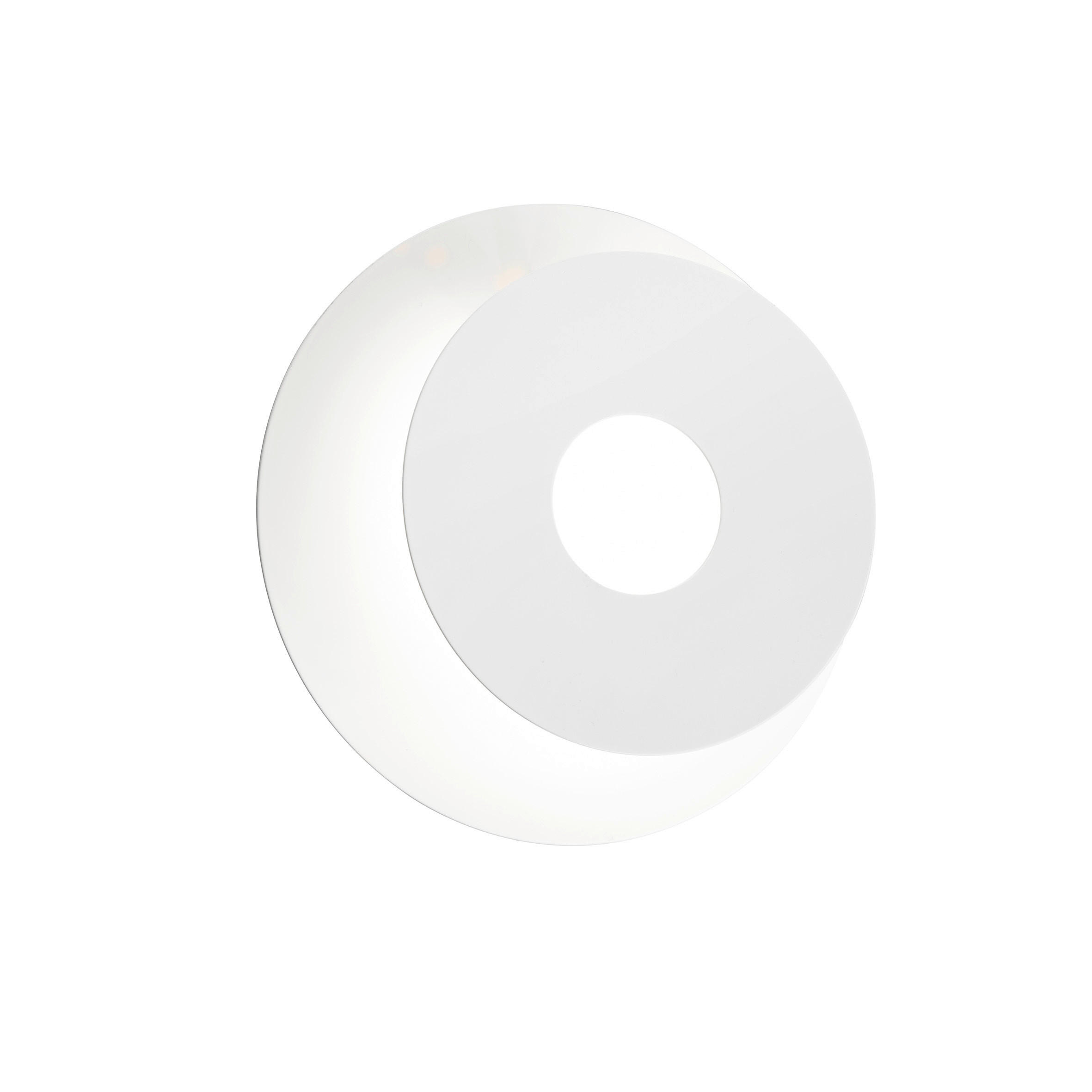 LED-WANDLEUCHTE Hennes 18/5 cm   - Weiß, Design, Metall (18/5cm) - Fischer & Honsel
