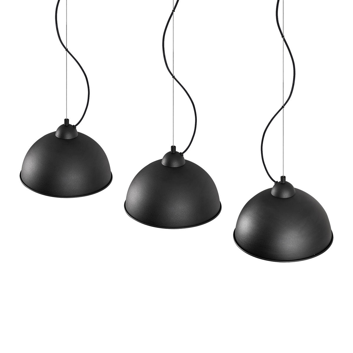 HÄNGELEUCHTE Crosby 120,5/25/150 cm   - Goldfarben/Schwarz, LIFESTYLE, Metall (120,5/25/150cm) - Marama