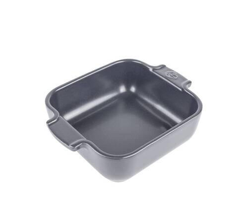 PEKAČ  appolia slate     22,5/22,5/6,5 cm - črna, Basics, keramika (22,5/22,5/6,5cm) - Peugeot