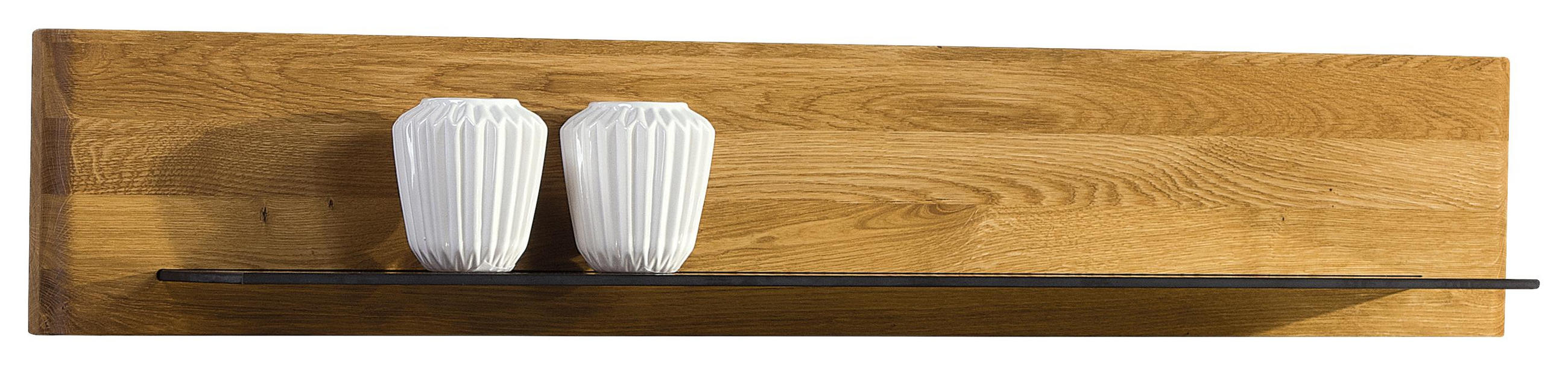 Wandboard in 120/22/22 cm Eichefarben