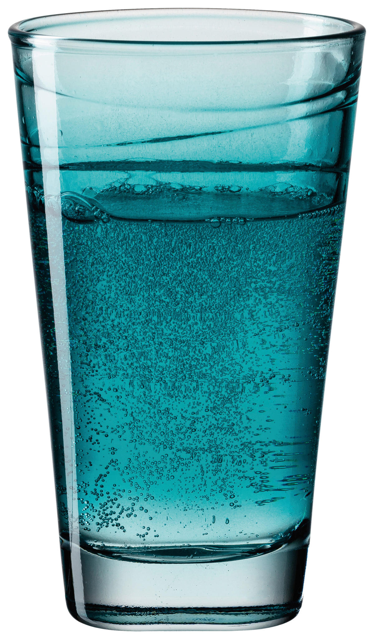 SKLENIČKA NA LONGDRINK - tyrkysová, Konvenční, sklo (280ml) - Leonardo