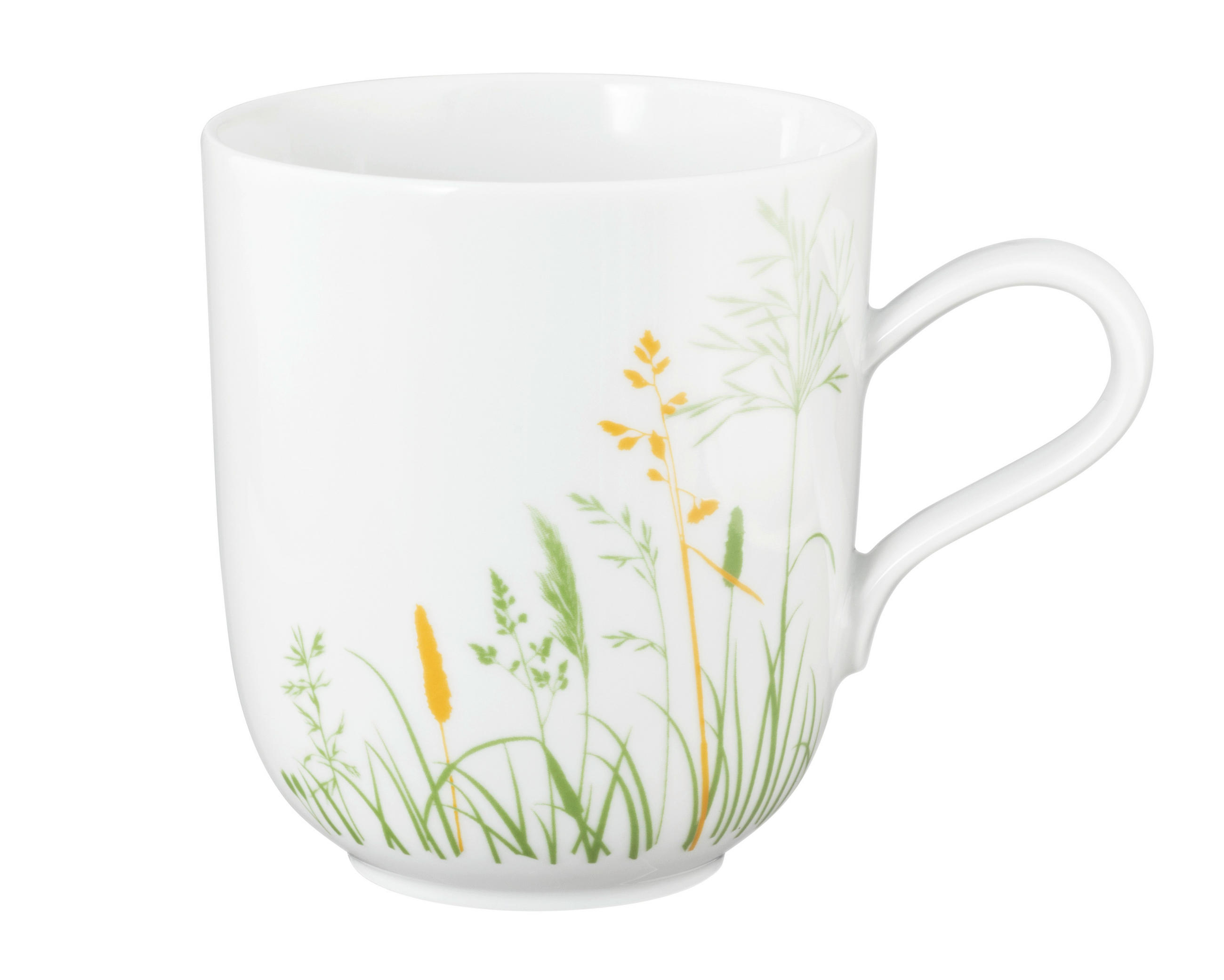 ŠOLJA   400 ml  - zelena/bela, Osnovno, keramika (400ml) - Seltmann Weiden