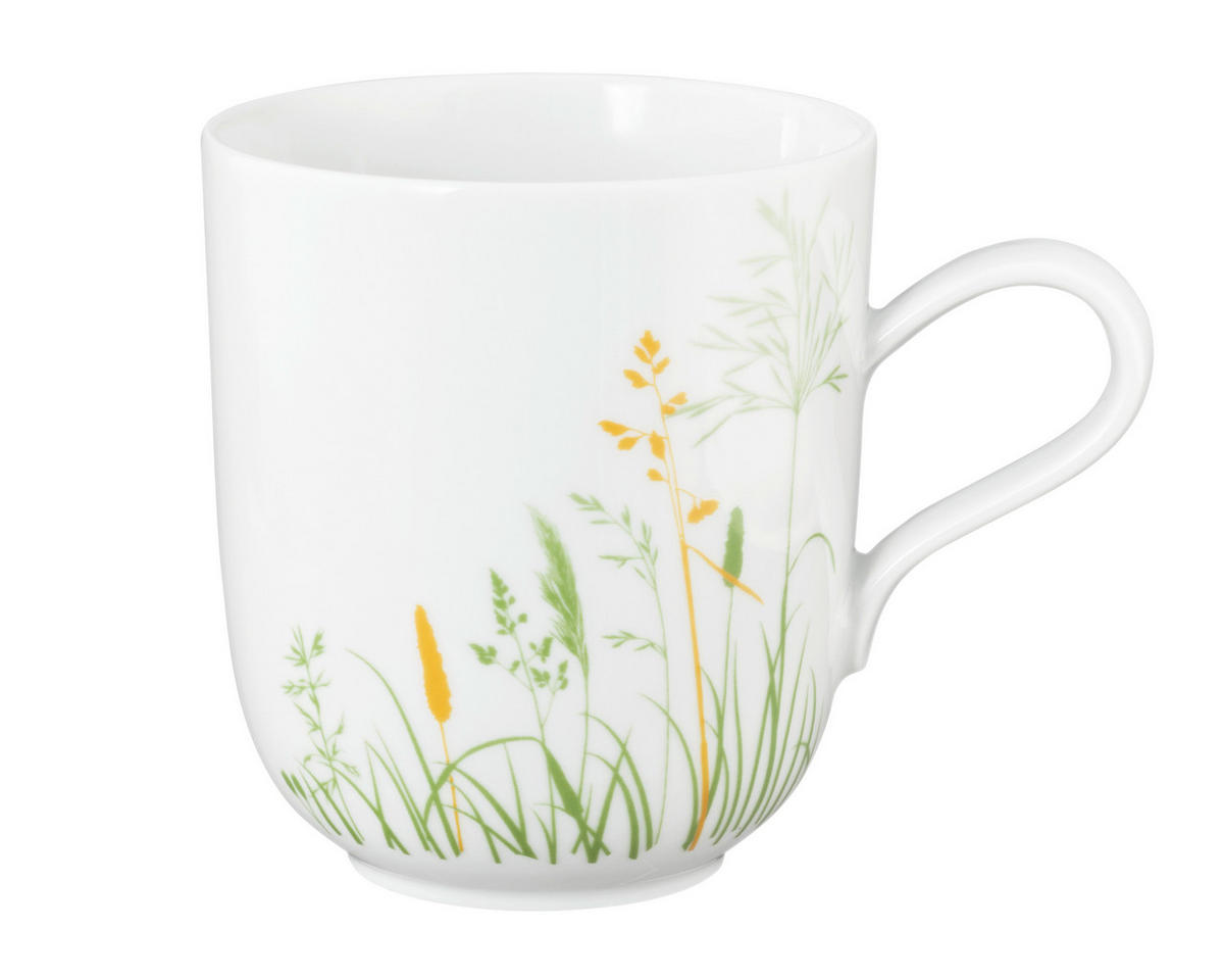 ŠOLJA   400 ml  - zelena/bela, Osnovno, keramika (400ml) - Seltmann Weiden