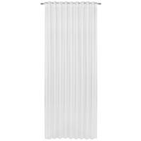 FERTIGVORHANG  transparent  140/245 cm   - Weiß, Basics, Textil (140/245cm) - Esposa